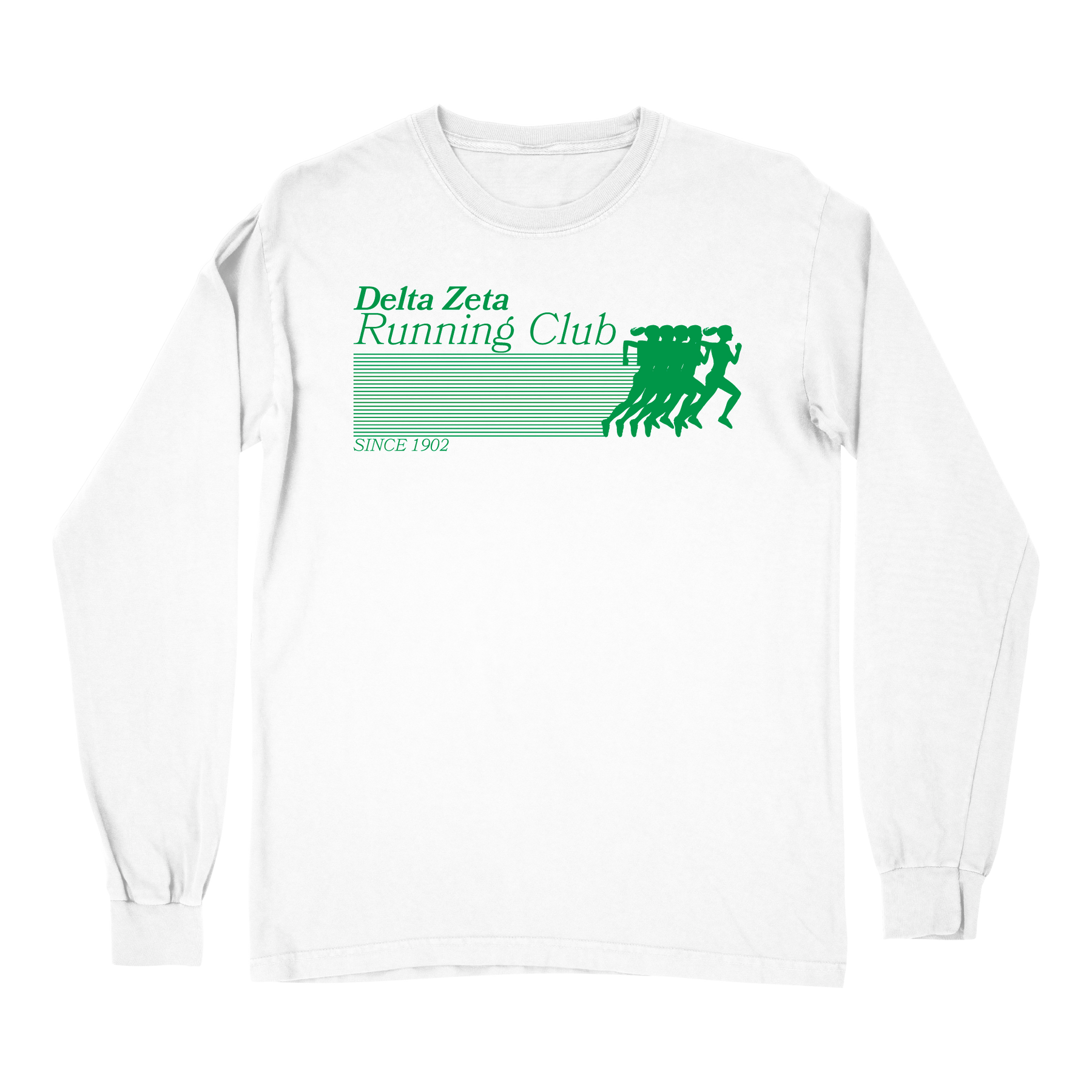 B-Greek - Running Club Long Sleeve - Delta Zeta