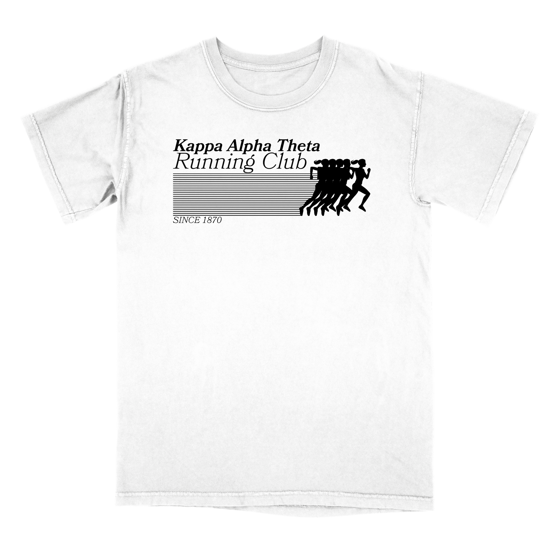 B-Greek - Running Club Short Sleeve - Kappa Alpha Theta