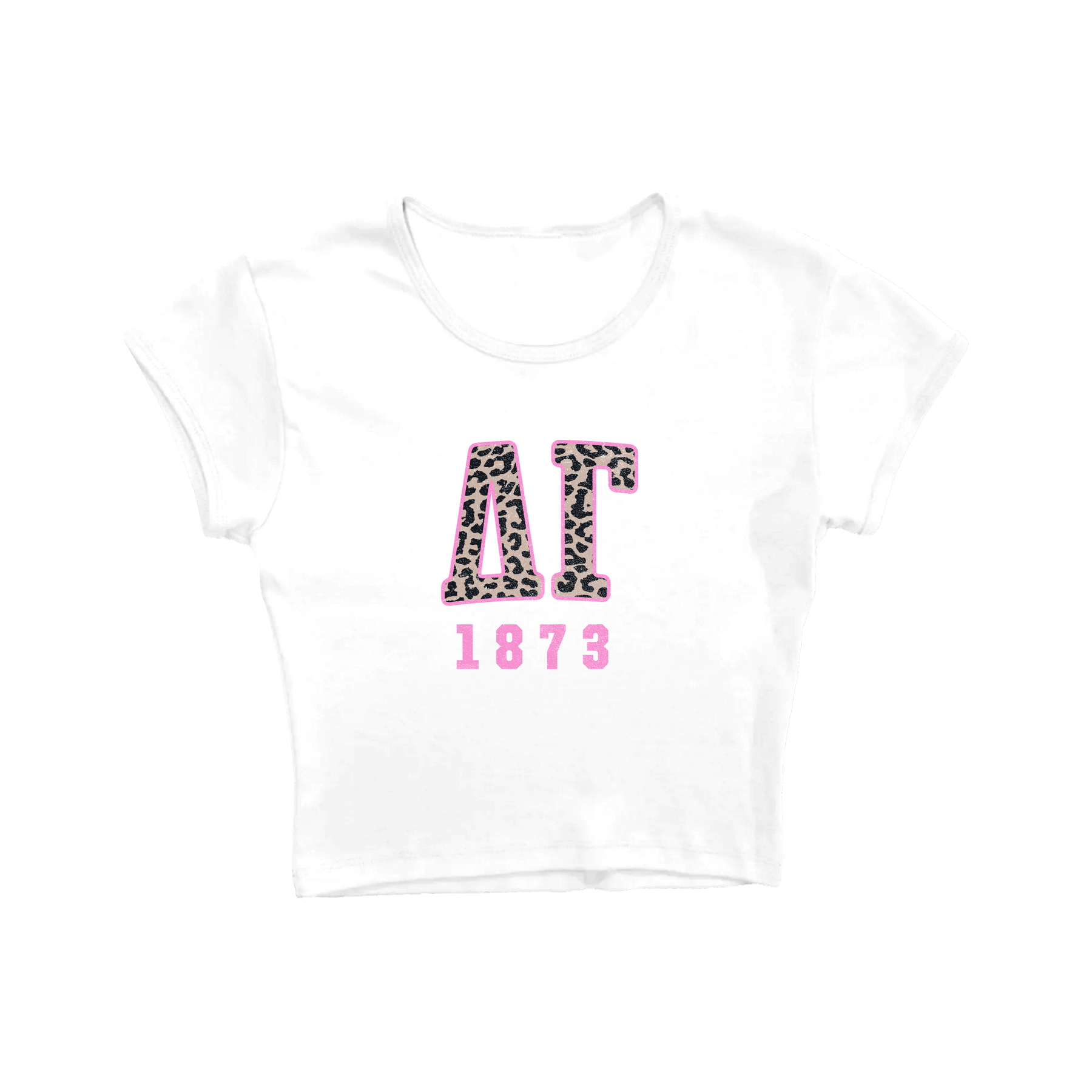 B-Greek - Cheetah Baby Tee - Delta Gamma
