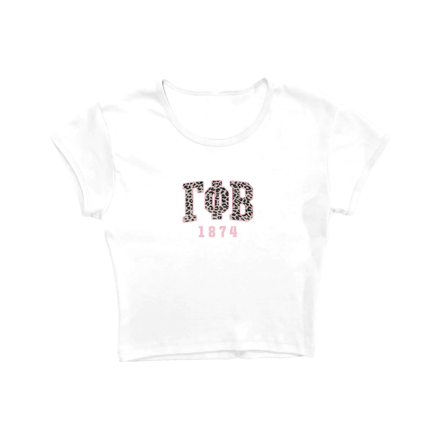 B-Greek - Cheetah Baby Tee - Gamma Phi Beta