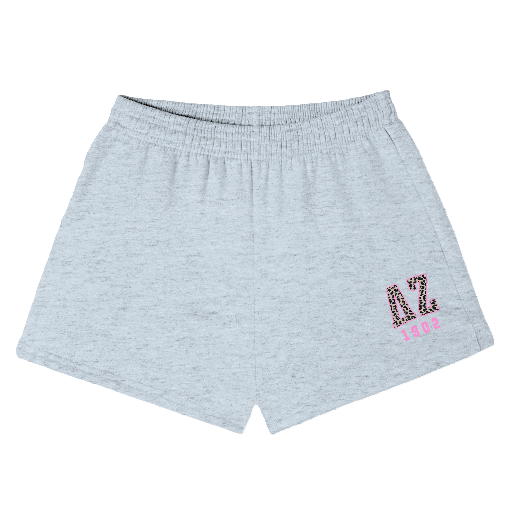 B-Greek - Cheetah Shorts - Delta Zeta