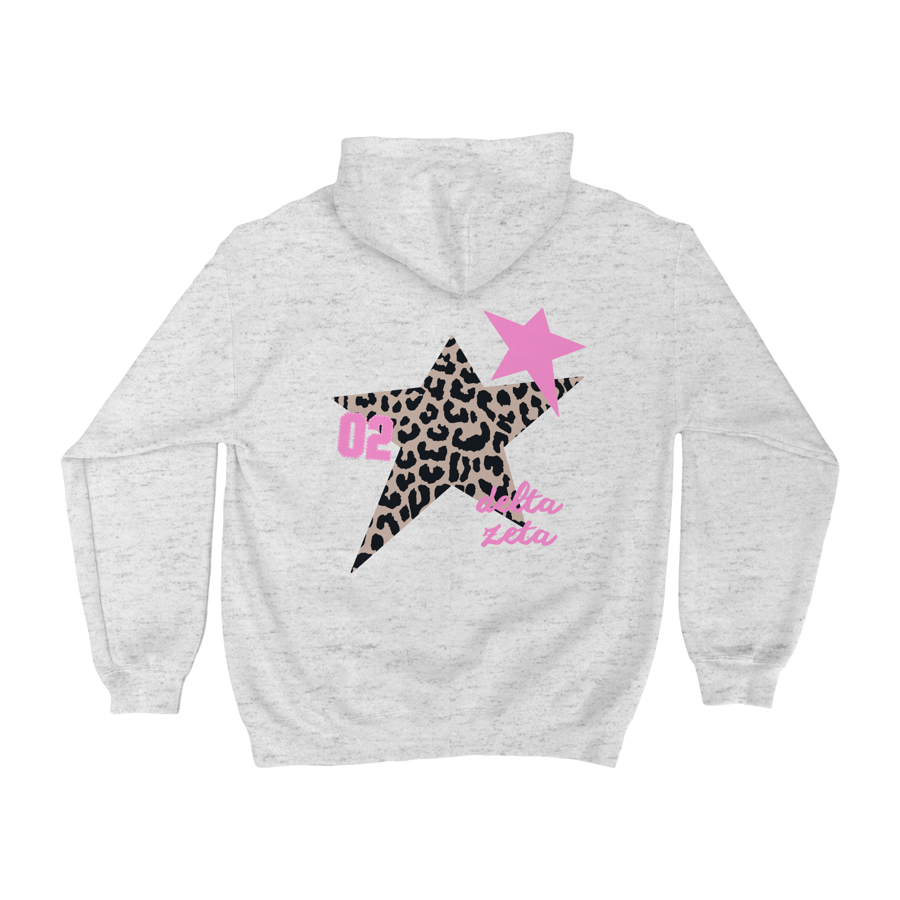 B-Greek - Cheetah Hoodie - Delta Zeta