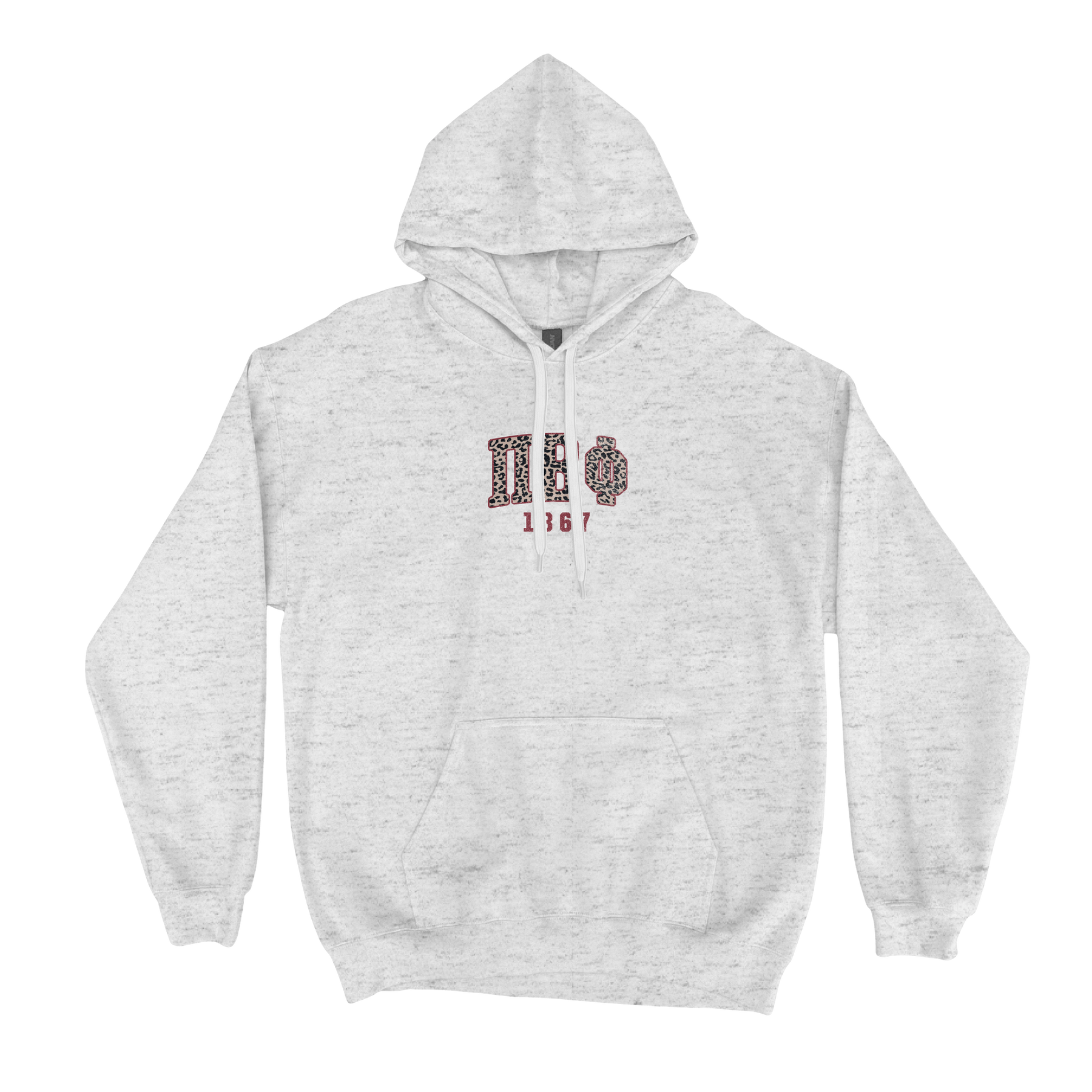 B-Greek - Cheetah Hoodie - Pi Beta Phi