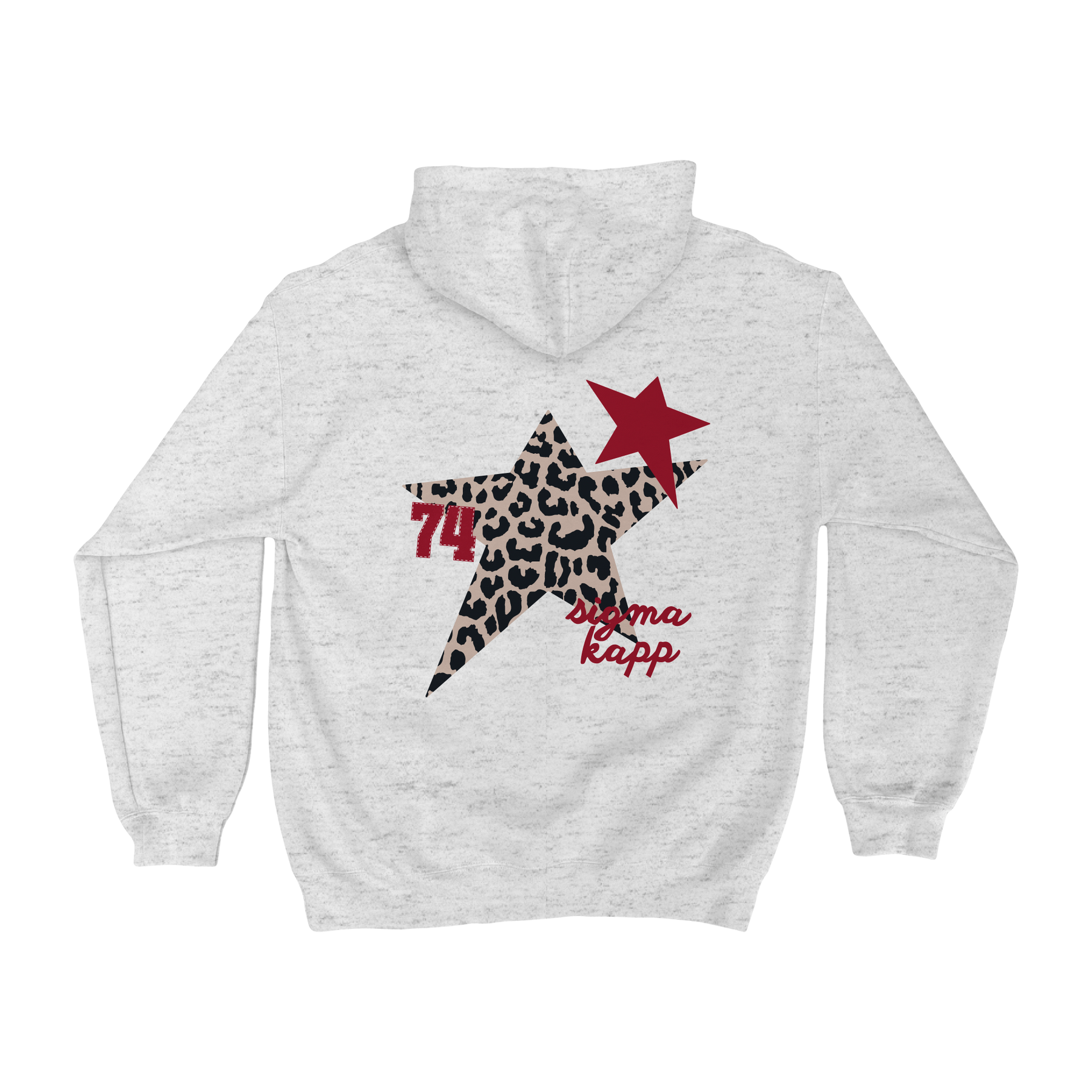 B-Greek - Cheetah Hoodie - Sigma Kappa