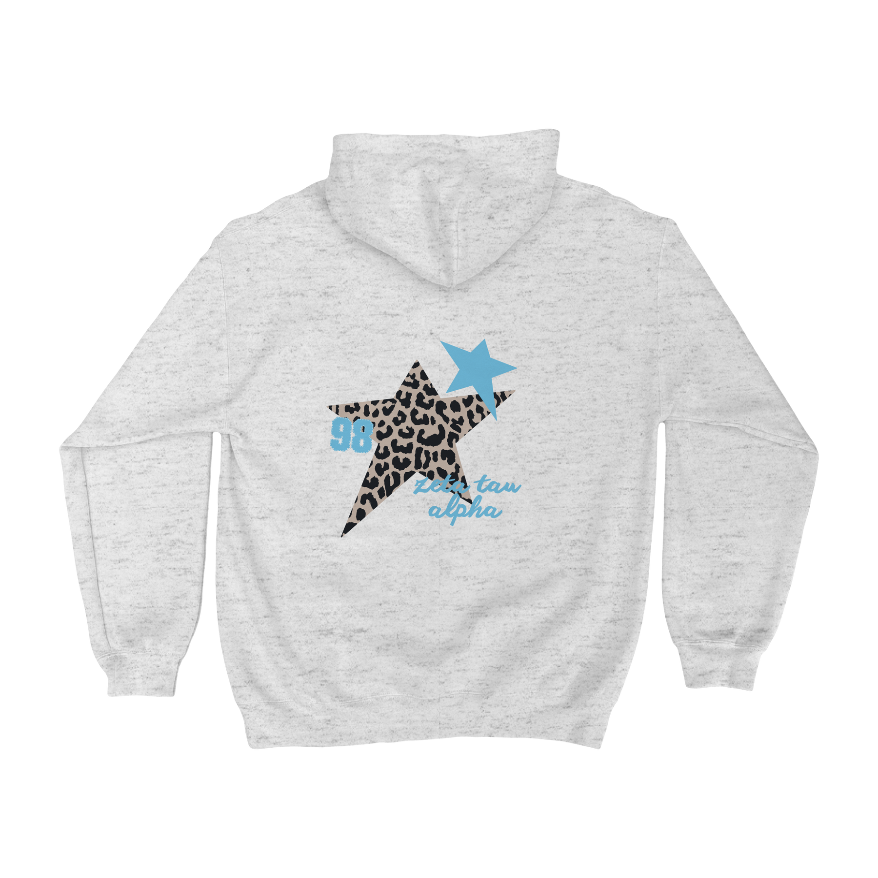 B-Greek - Cheetah Hoodie - Zeta Tau Alpha