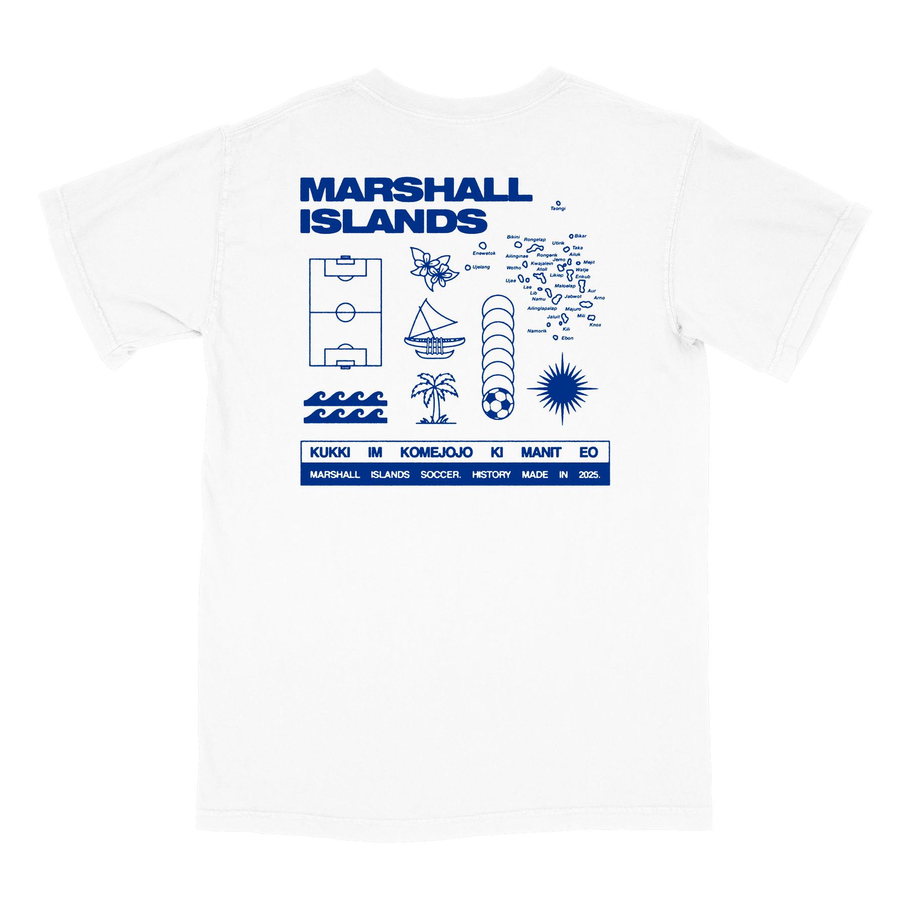 B-Unlimited x Marshall Islands Soccer Elements T-shirt