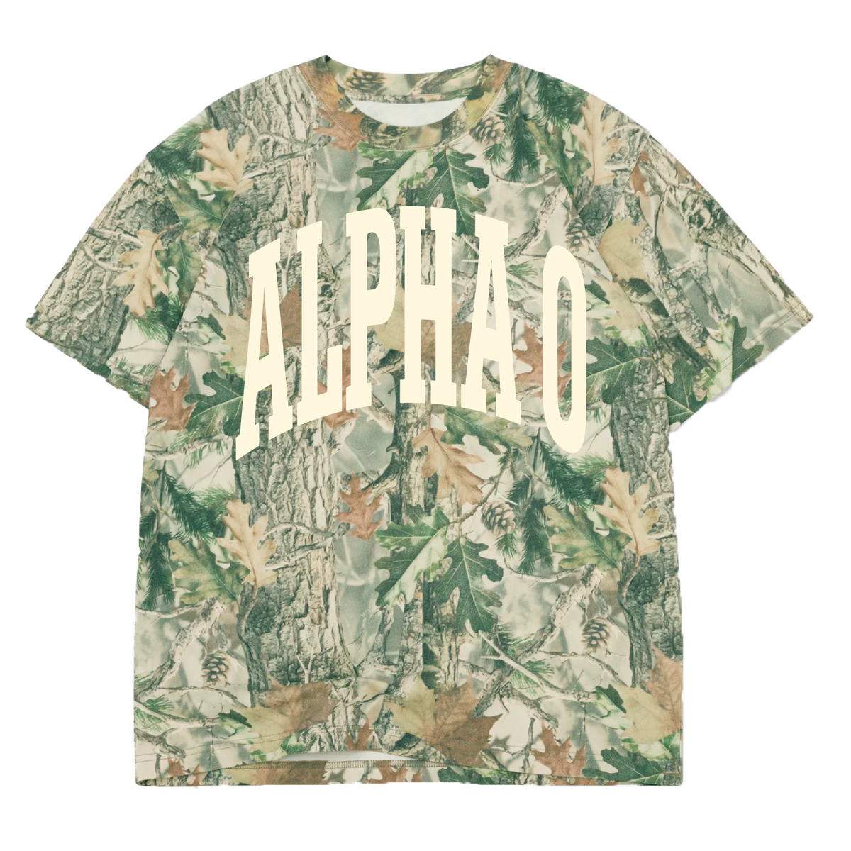 B-Greek - Camo Arch T-Shirt - Alpha Omicron Pi