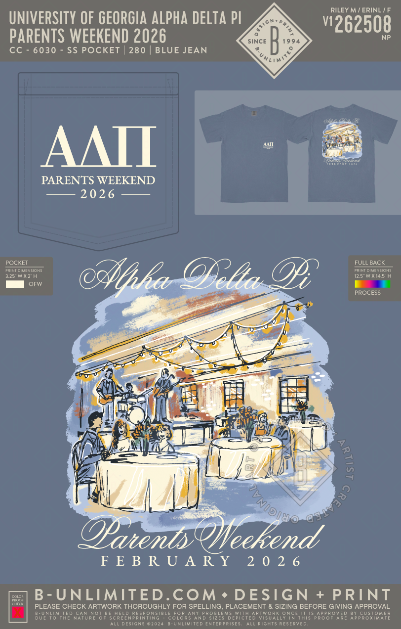 UGA ADPI - Parents Weekend 2026(EOS26) - CC - 6030 - SS Pocket - Blue Jean