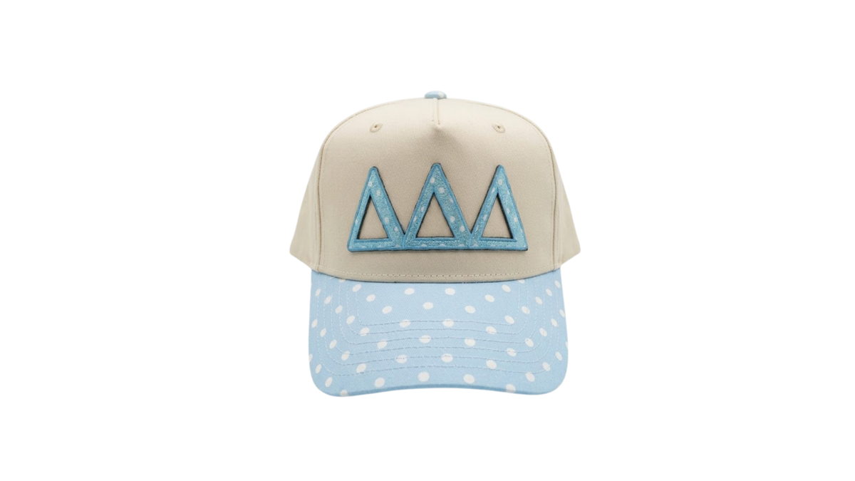 B-Unlimited Greek - Dots for Days Hat Tri Delta