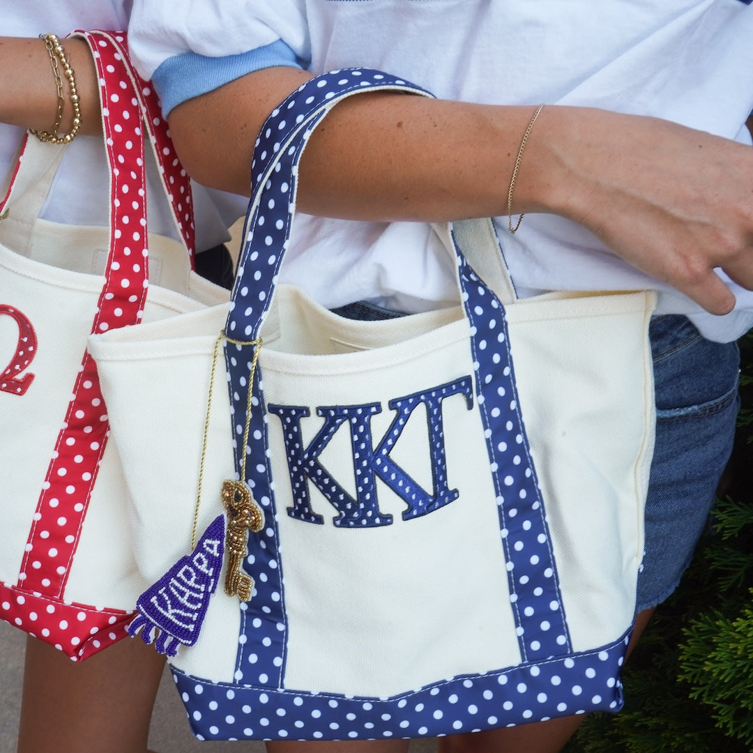 B-Unlimited Greek - Dots for Days Bag Charm KKG