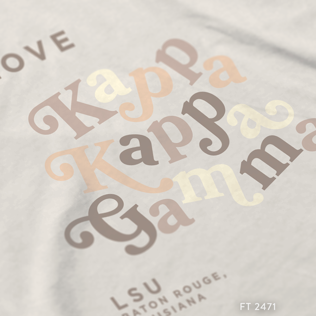 Alpha Chi Omega Dad's Weekend T-Shirt Design