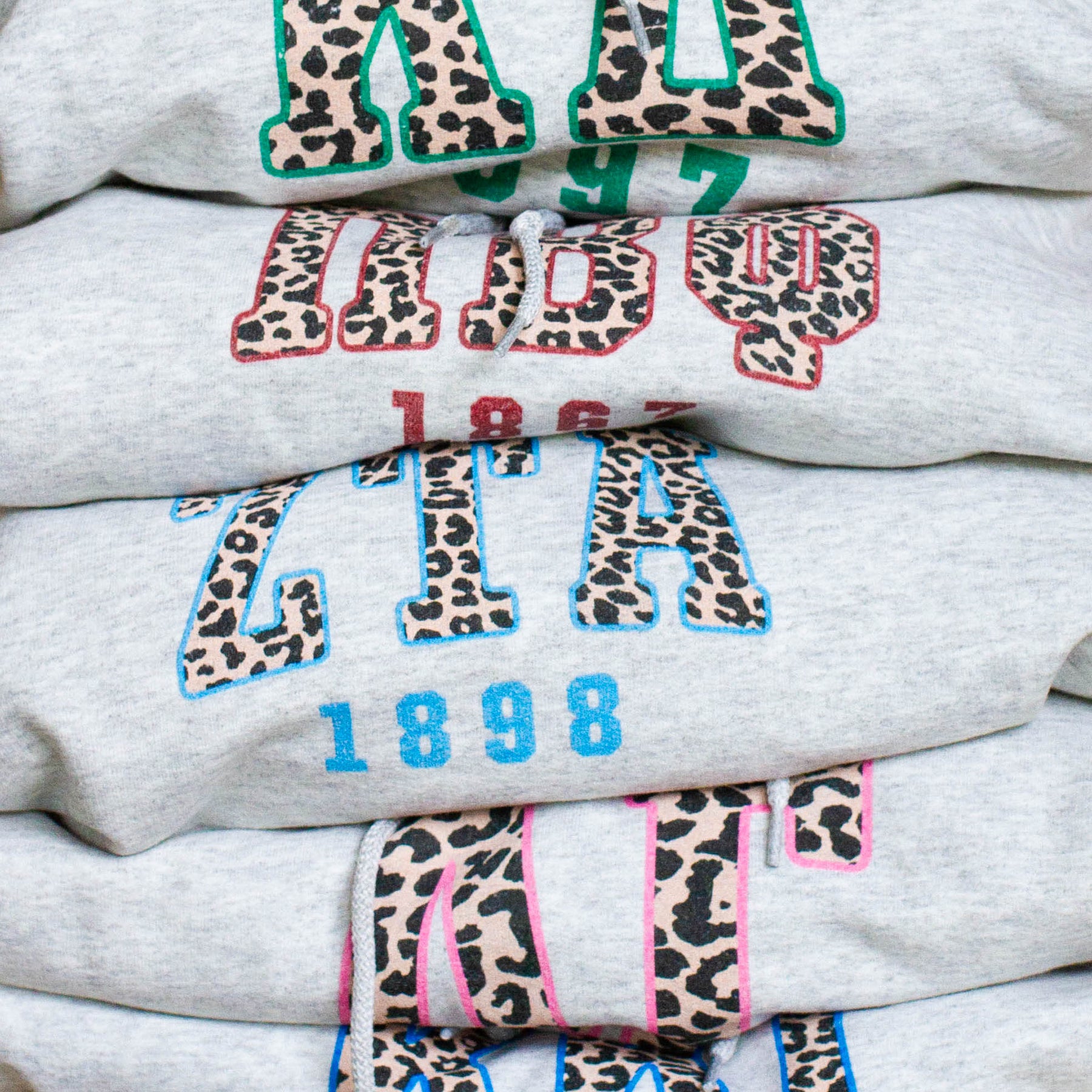 B-Greek - Cheetah Hoodie - Alpha Delta Pi