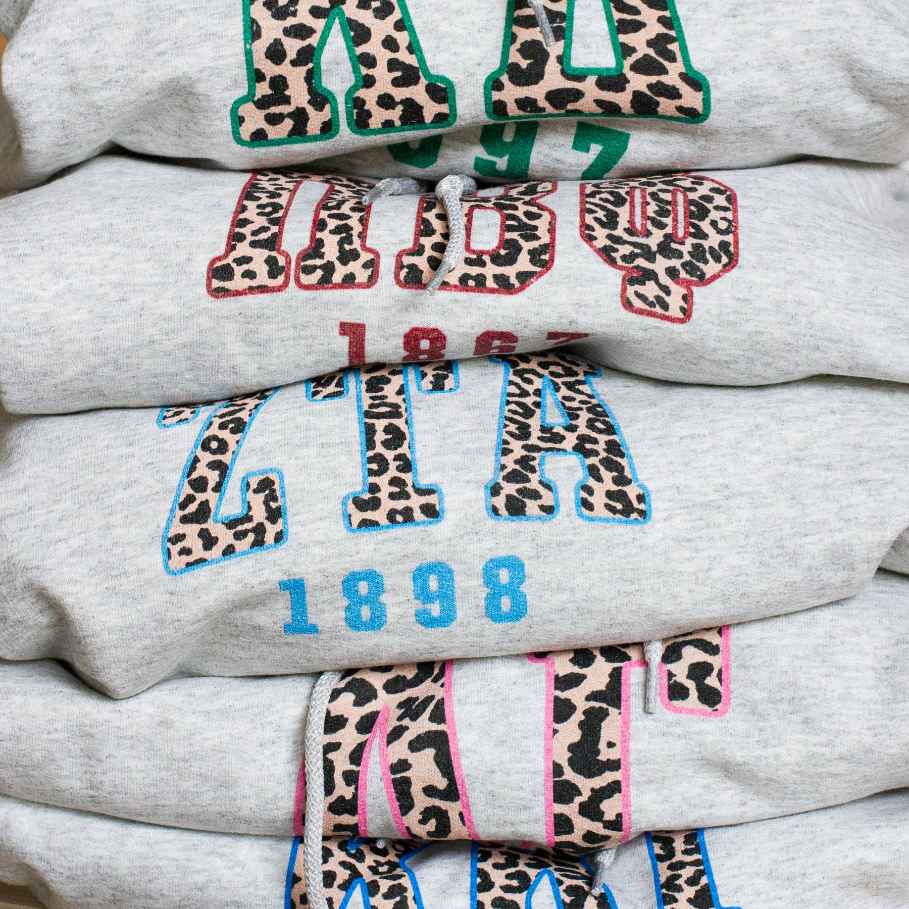 B-Greek - Cheetah Hoodie - Pi Beta Phi