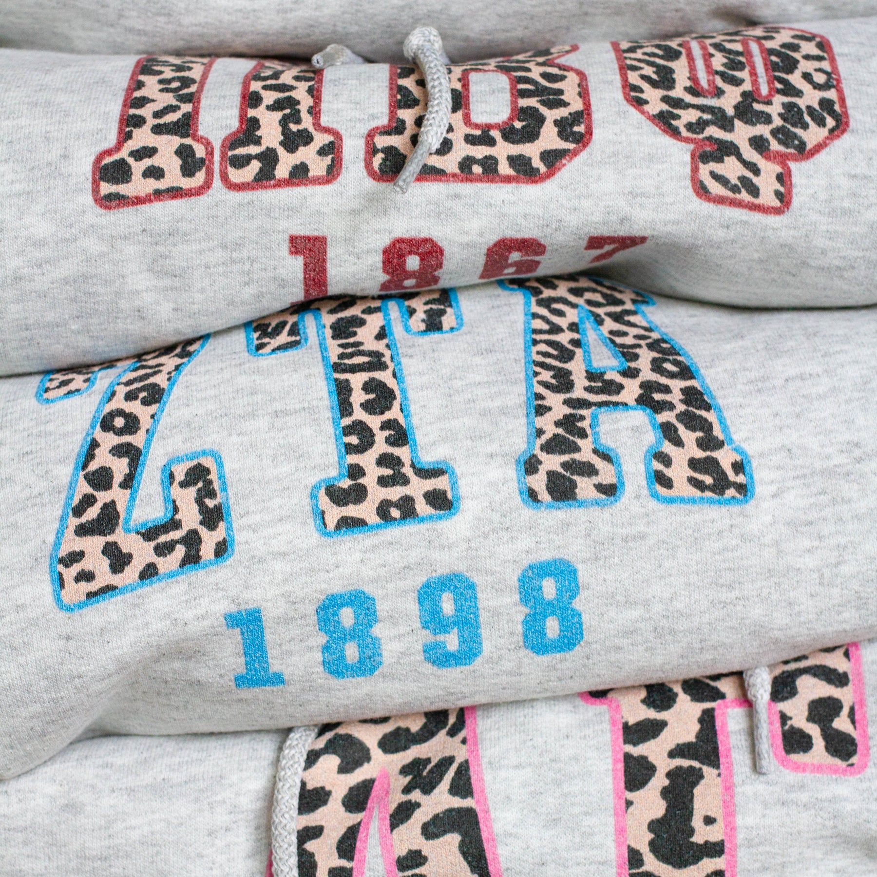 B-Greek - Cheetah Hoodie - Alpha Phi