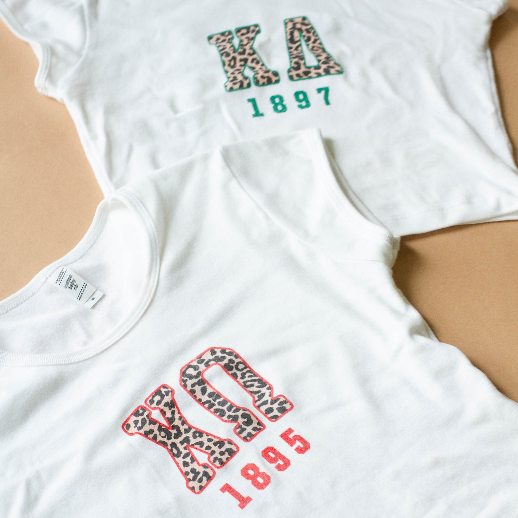 B-Greek - Cheetah Baby Tee - Delta Delta Delta