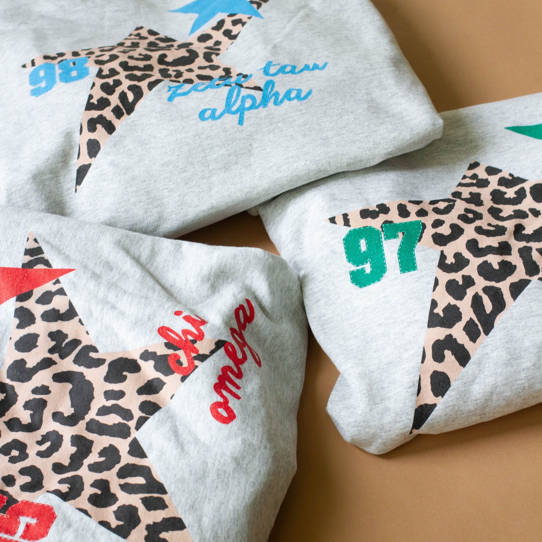B-Greek - Cheetah Hoodie - Delta Zeta