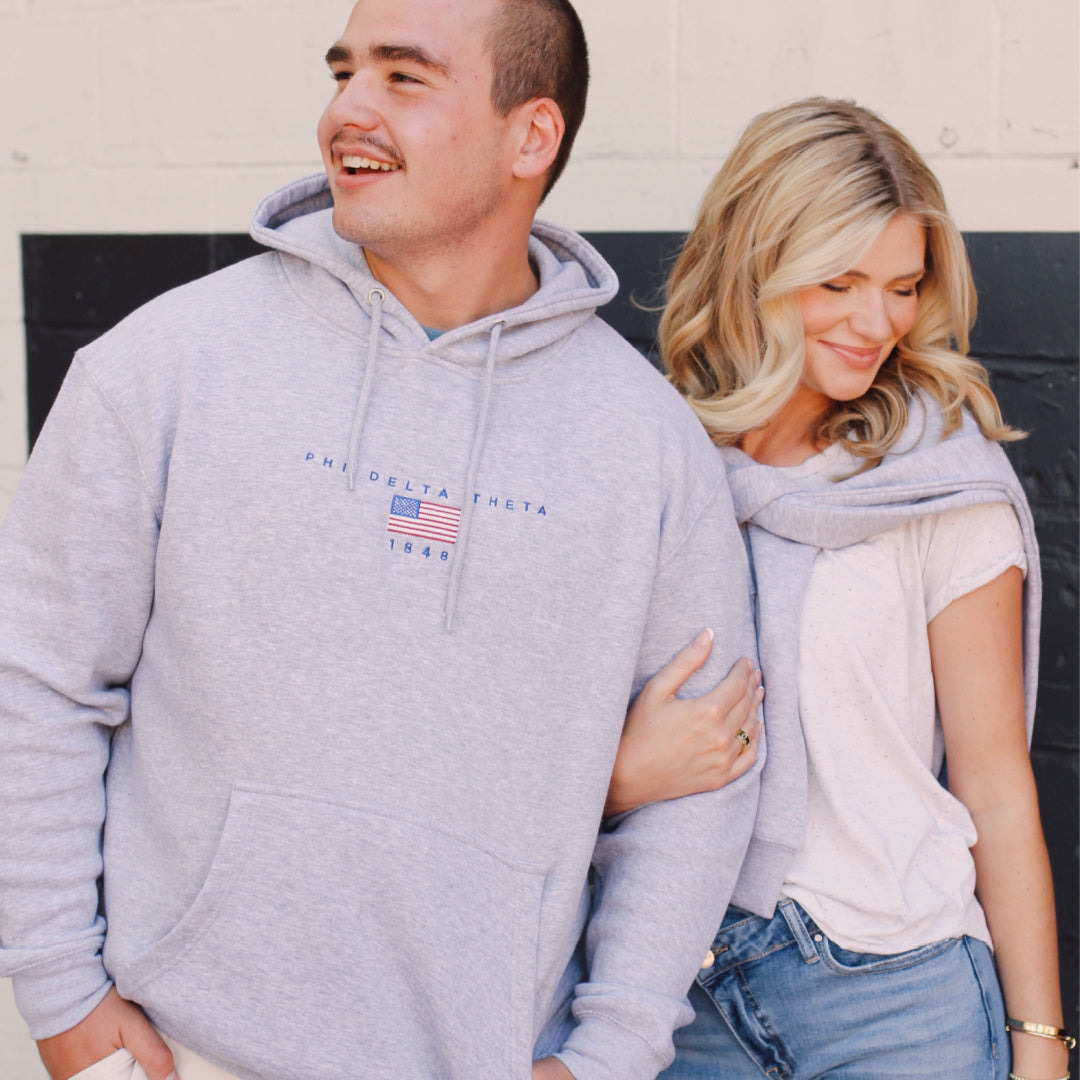 B-Unlimited Greek - Phi Delta Theta Flag PR Hoodie