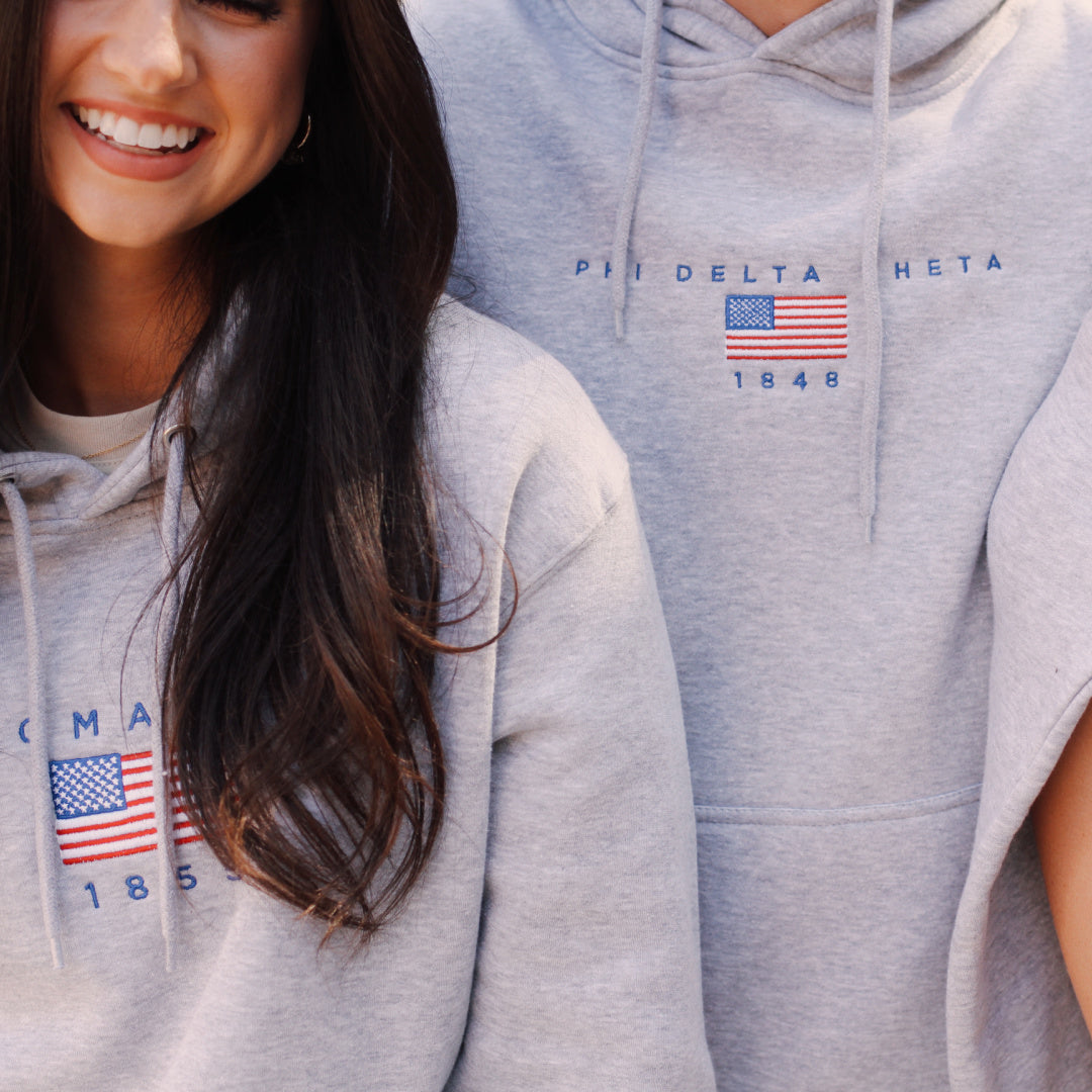 B-Unlimited Greek - Phi Kappa Psi Flag PR Hoodie