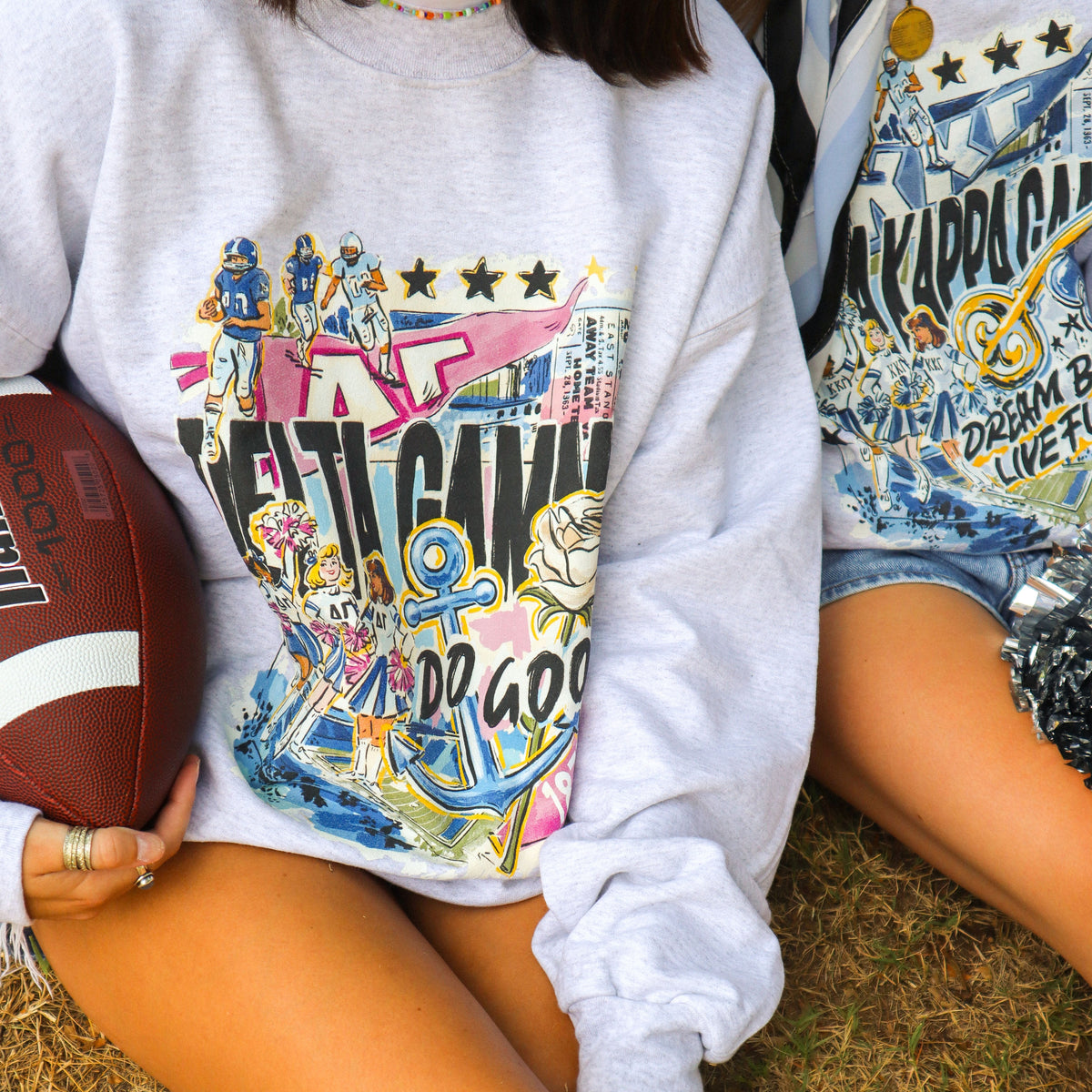 B-Unlimited Greek - Chapter Spirit Crewneck - Delta Gamma