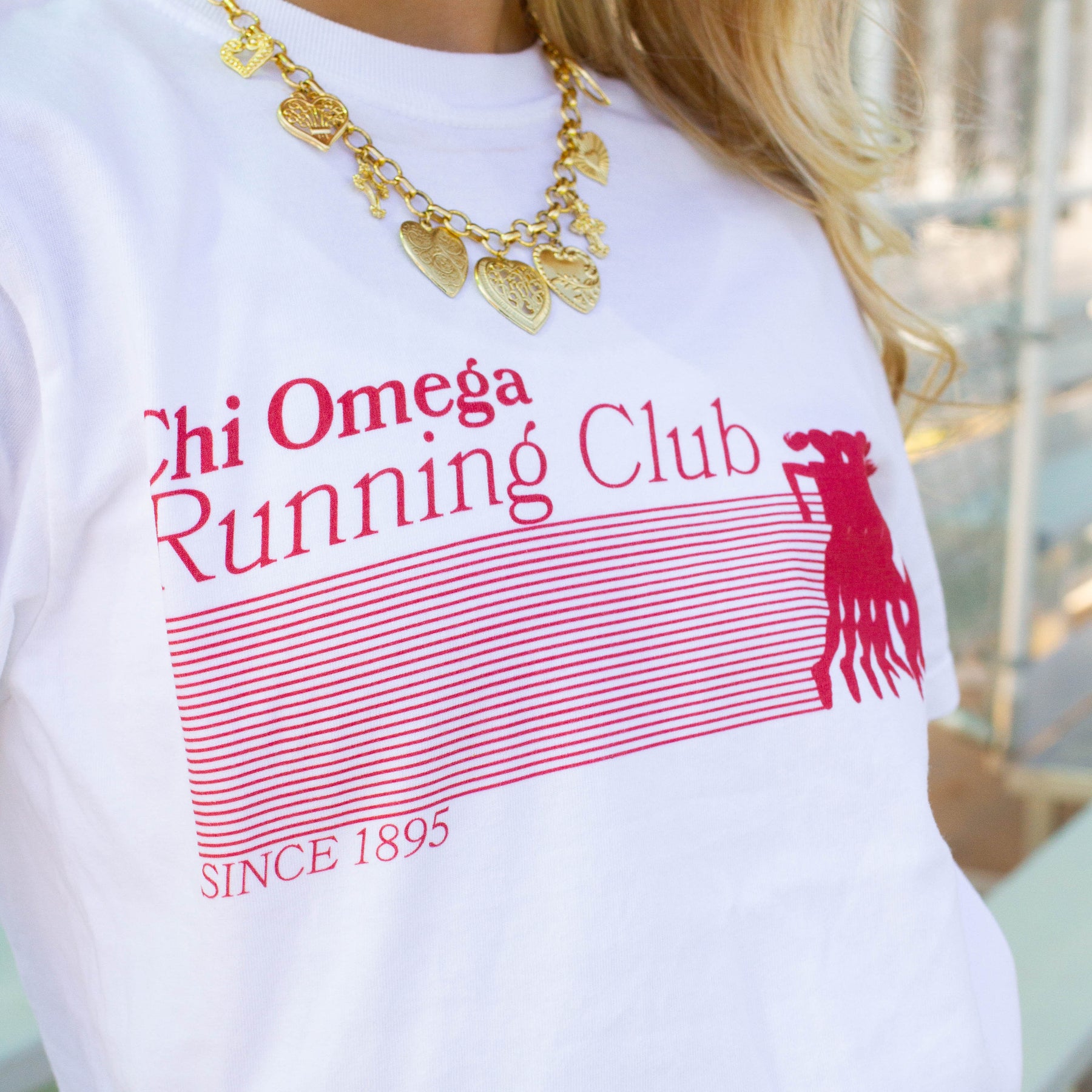 B-Greek - Running Club Long Sleeve - Chi Omega