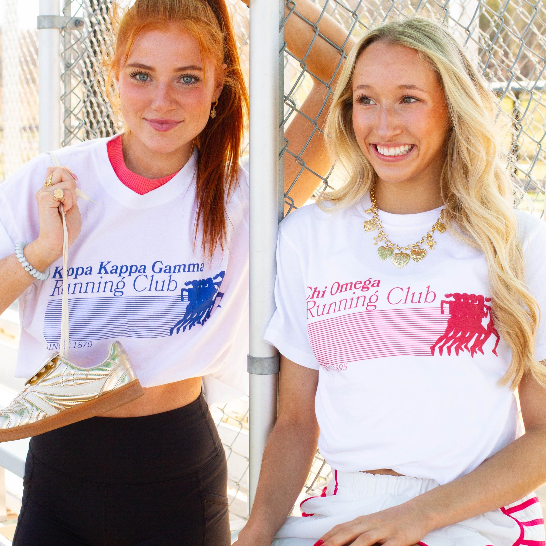 B-Greek - Running Club Short Sleeve - Alpha Chi Omega