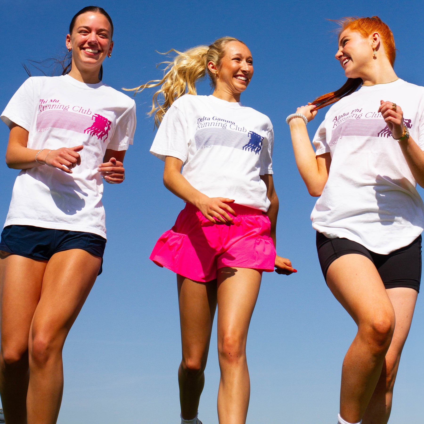 B-Greek - Running Club Long Sleeve - Delta Gamma
