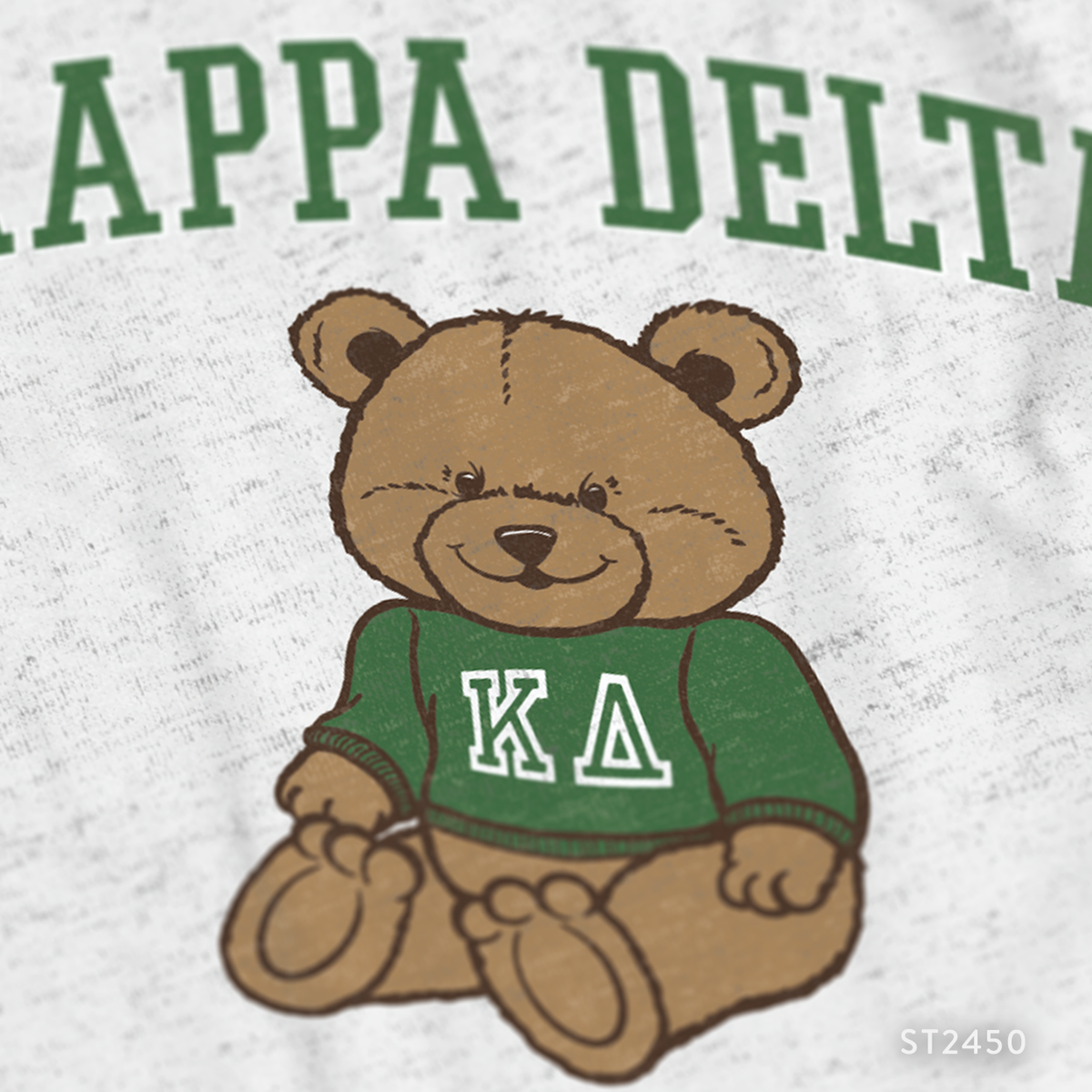 Kappa Delta Teddy Bear PR T-Shirt Design