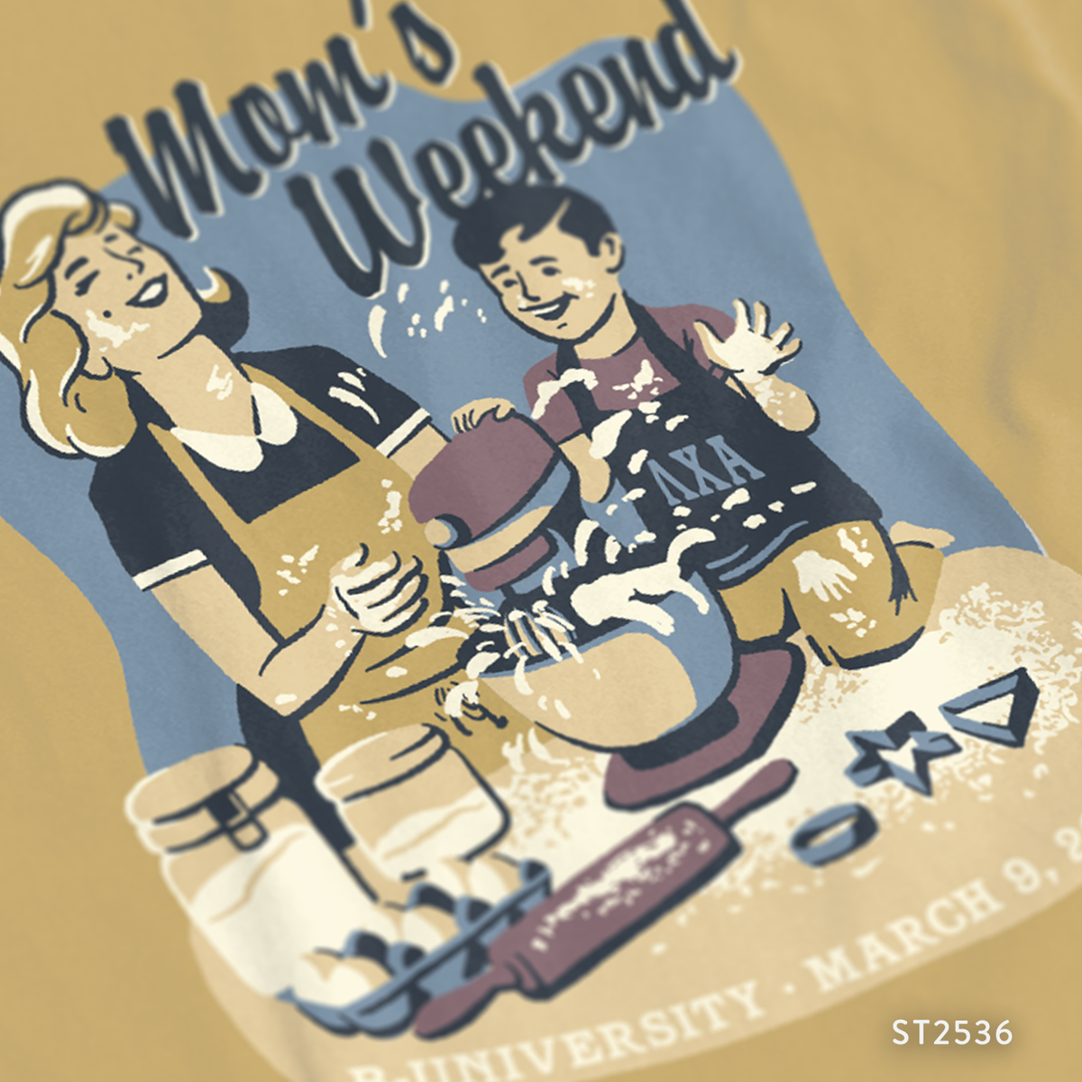 Lambda Chi Alpha Mom's Weekend T-Shirt Design
