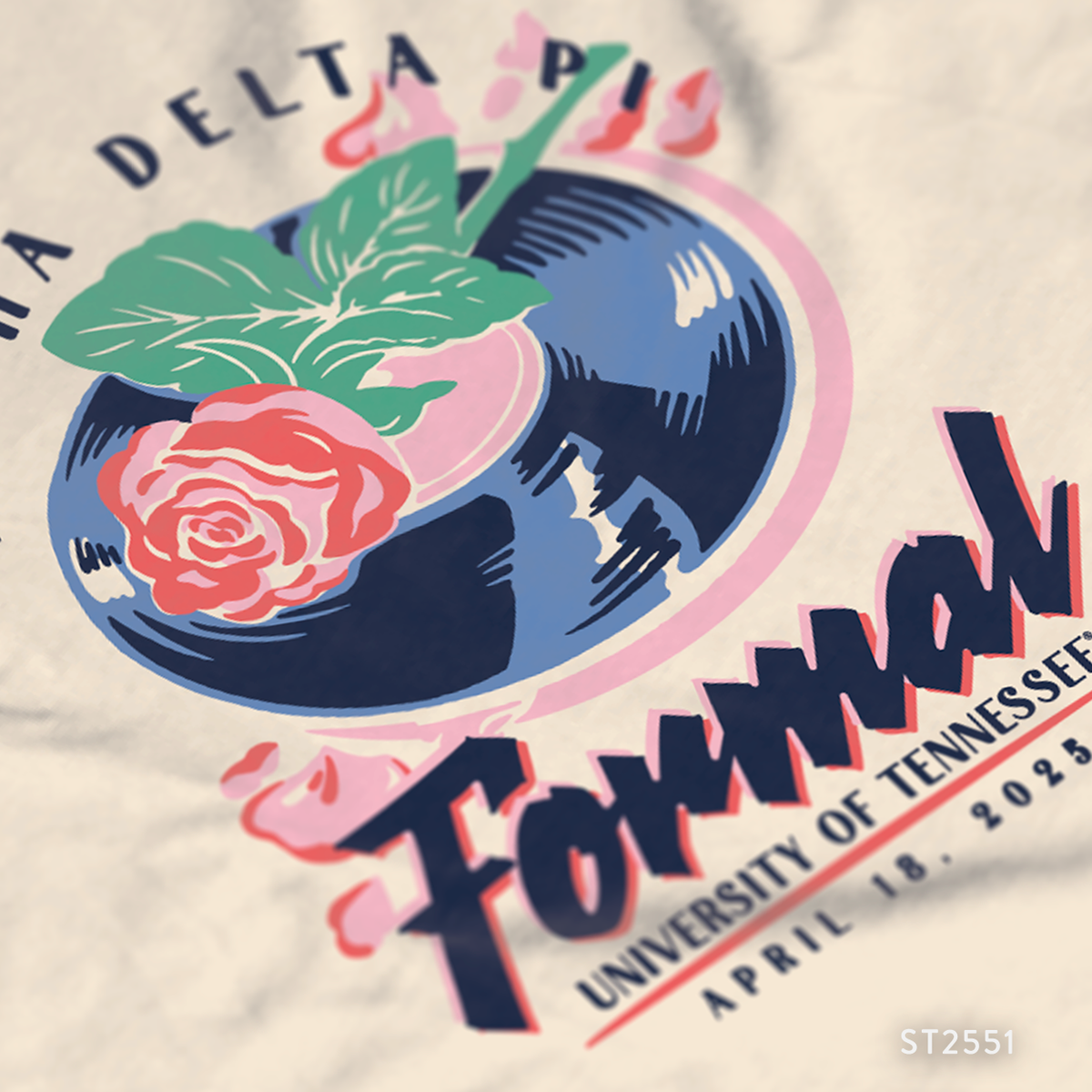 Alpha Delta Pi Formal T-Shirt Design
