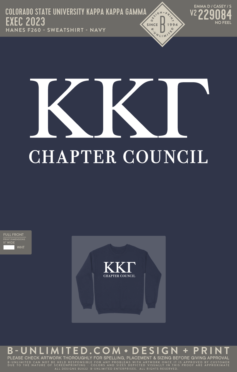 Kappa hotsell navy sweatshirt