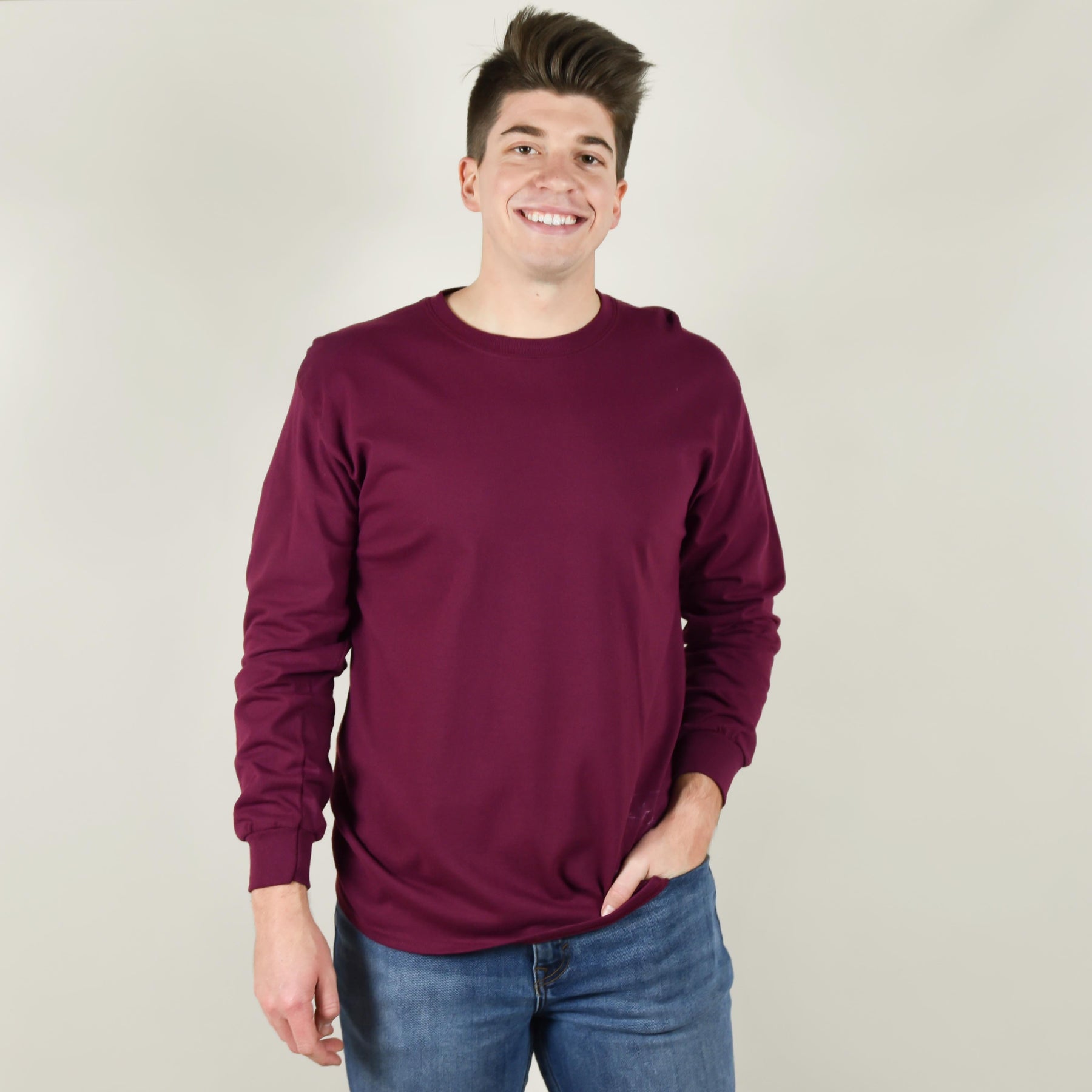 Gildan 2400 Ultra Cotton Adult Long Sleeve Tee