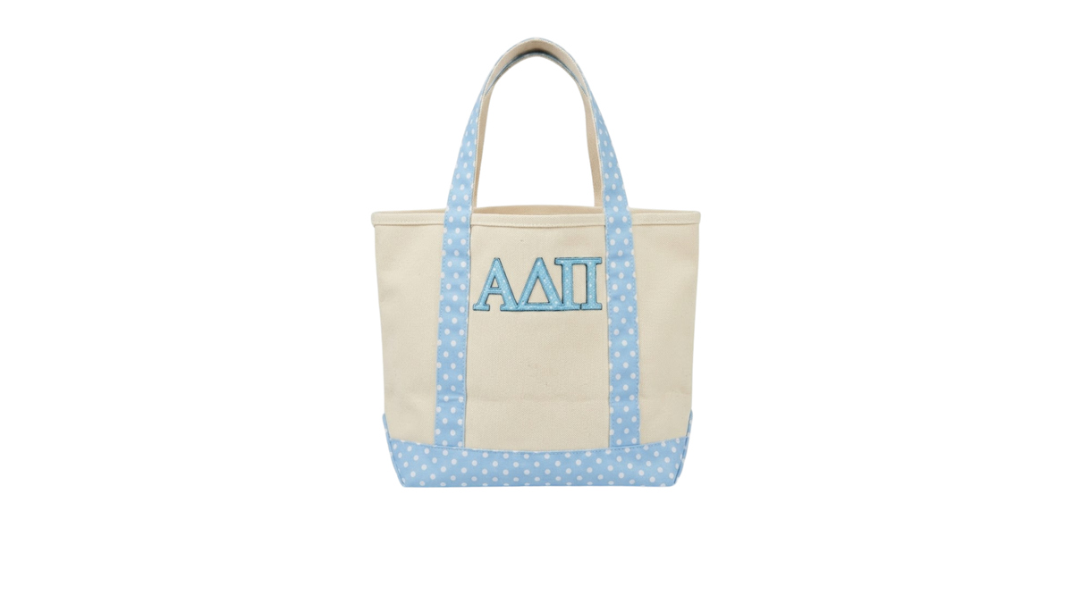 B-Unlimited Greek - Dots for Days Tote ADPI