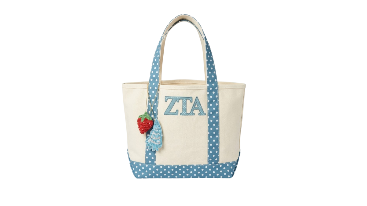 B-Unlimited Greek - Dots for Days Tote Zeta