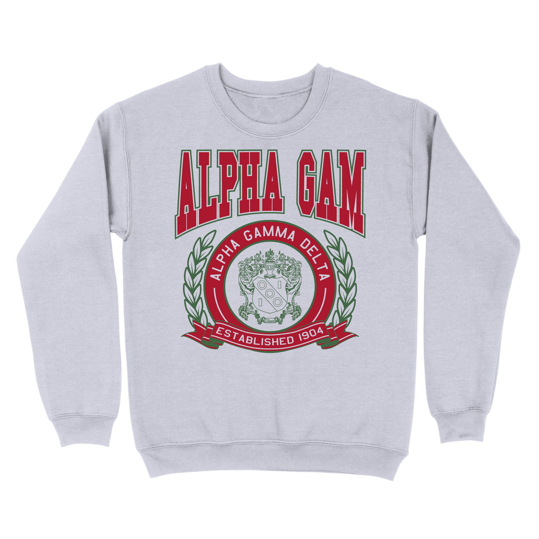 B-Unlimited Sales - Spring 2023 Crest Sweatshirt (AGD) (EOS26) - B-Unlimited BUN101 - Ash