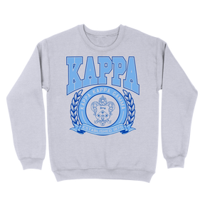 B-Greek - Kappa Kappa Gamma - Crest Crewneck Sweatshirt