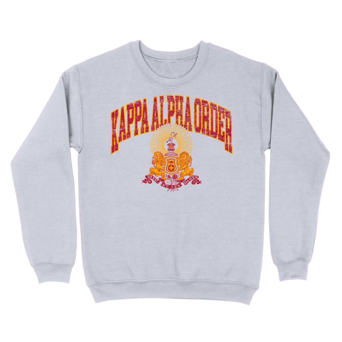 B-Greek -  Vintage Crest Crewneck - Kappa Alpha Order