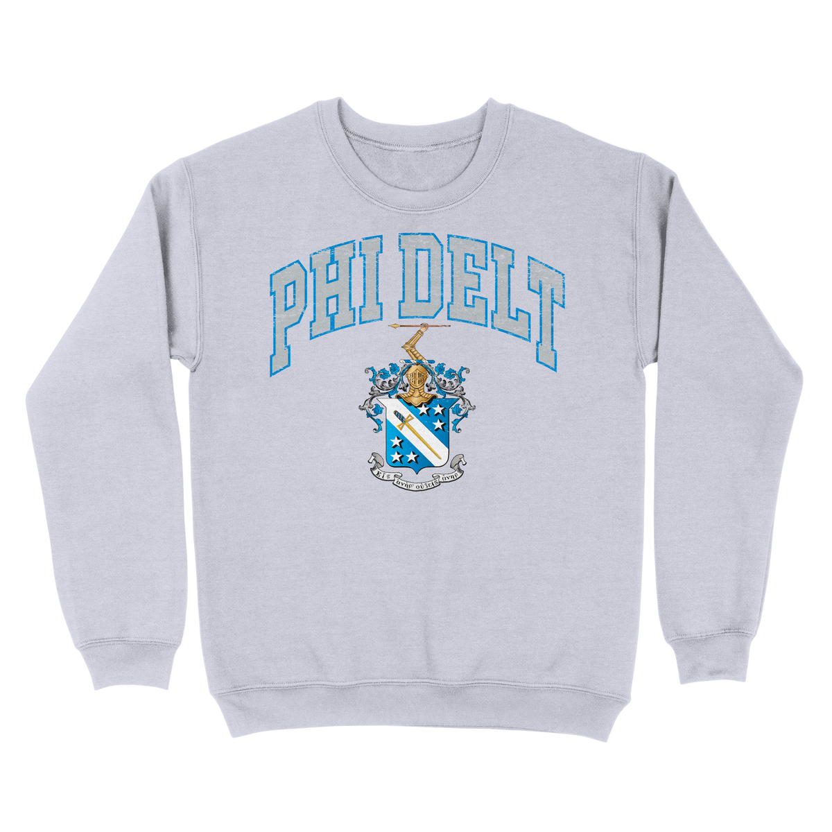 B-Greek - Crest Crewneck [S26] - Phi Delta Theta