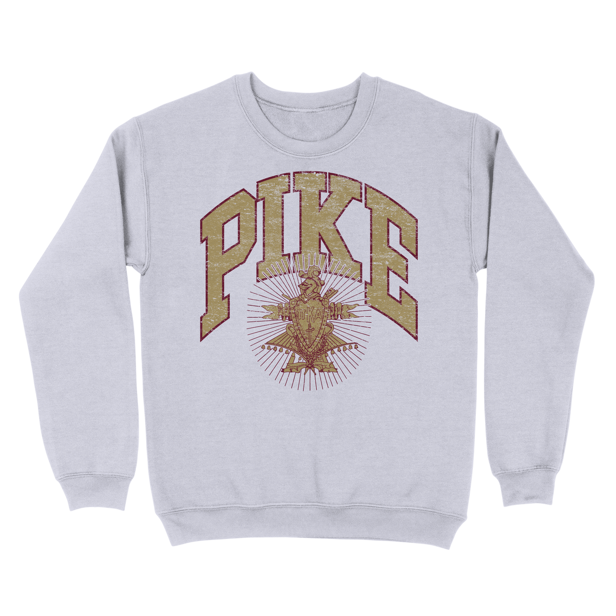 B-Greek - Crest Crewneck [S26] - Pi Kappa Alpha