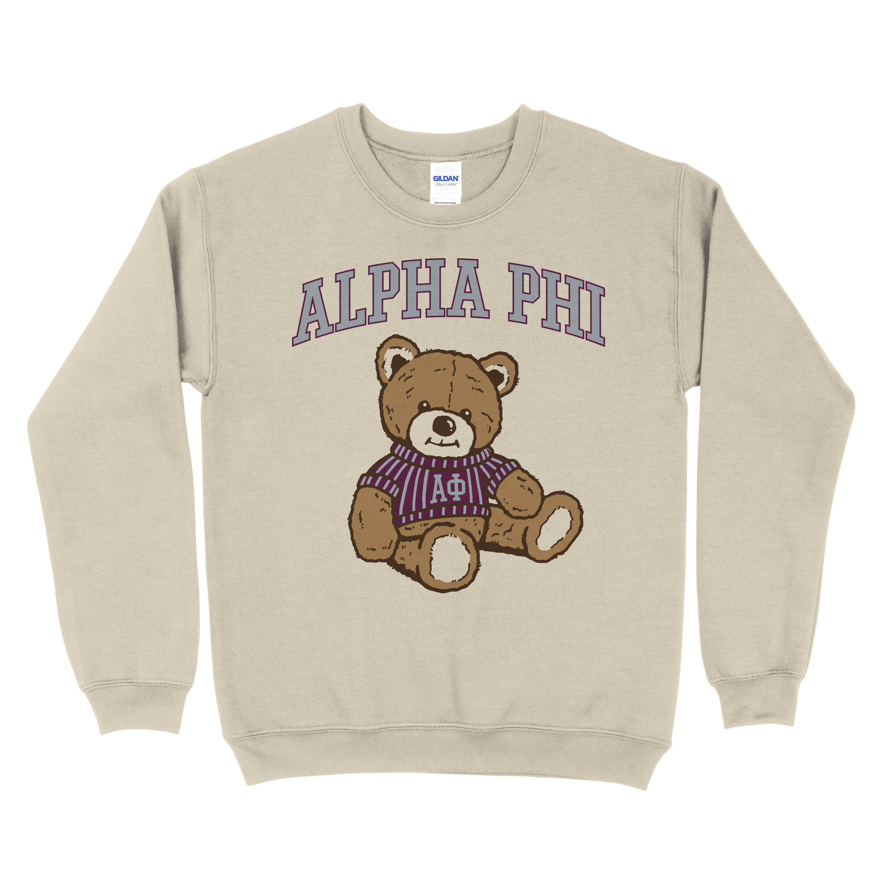 B-Unlimited Greek - Mascot PR (Alpha Phi) - Gildan - 18000 - Crewneck ...