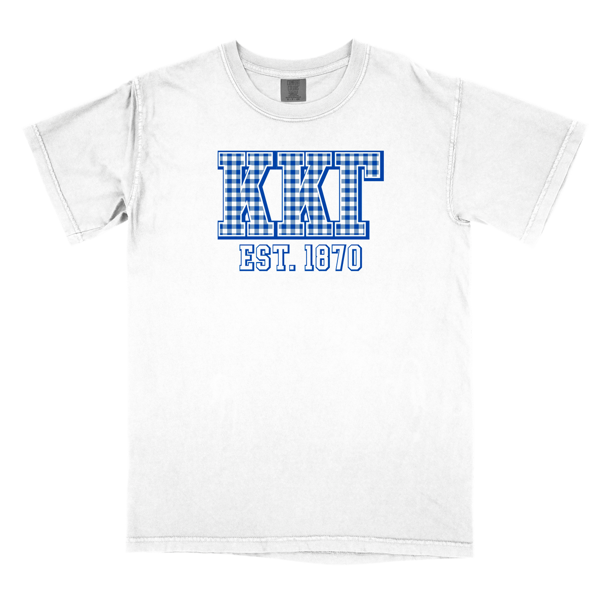 B-Greek - Kappa Kappa Gamma - Gingham PR T-Shirt