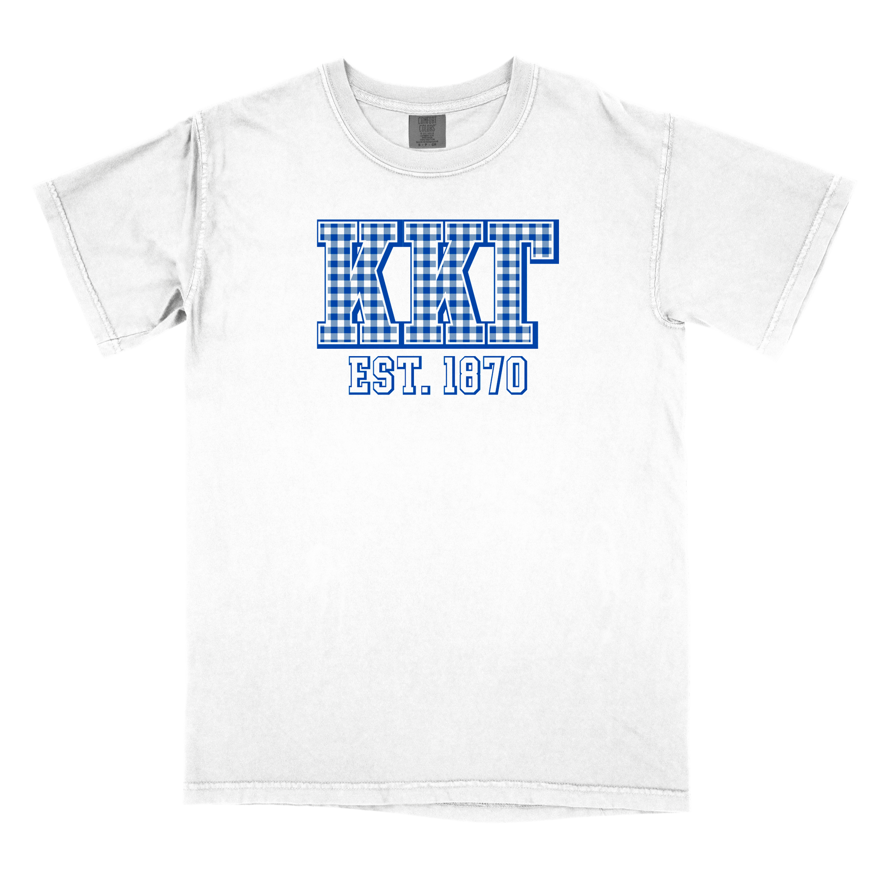 B-Greek - Kappa Kappa Gamma - Gingham PR T-Shirt