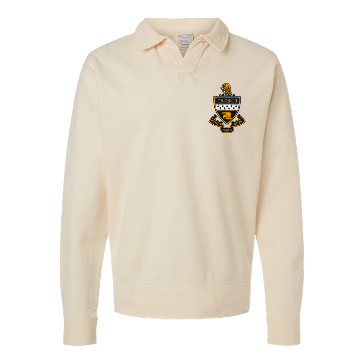 B-Greek - Embroidered Crest Polo - Kappa Alpha Theta