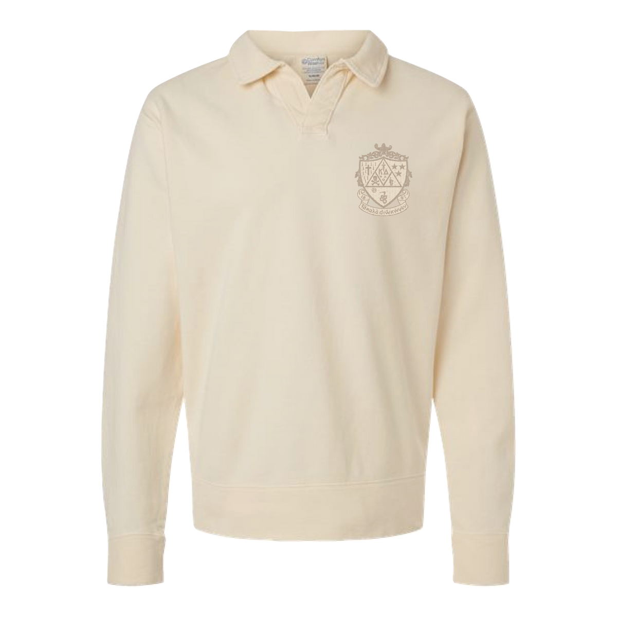 B-Greek - Embroidered Crest Polo - Kappa Delta