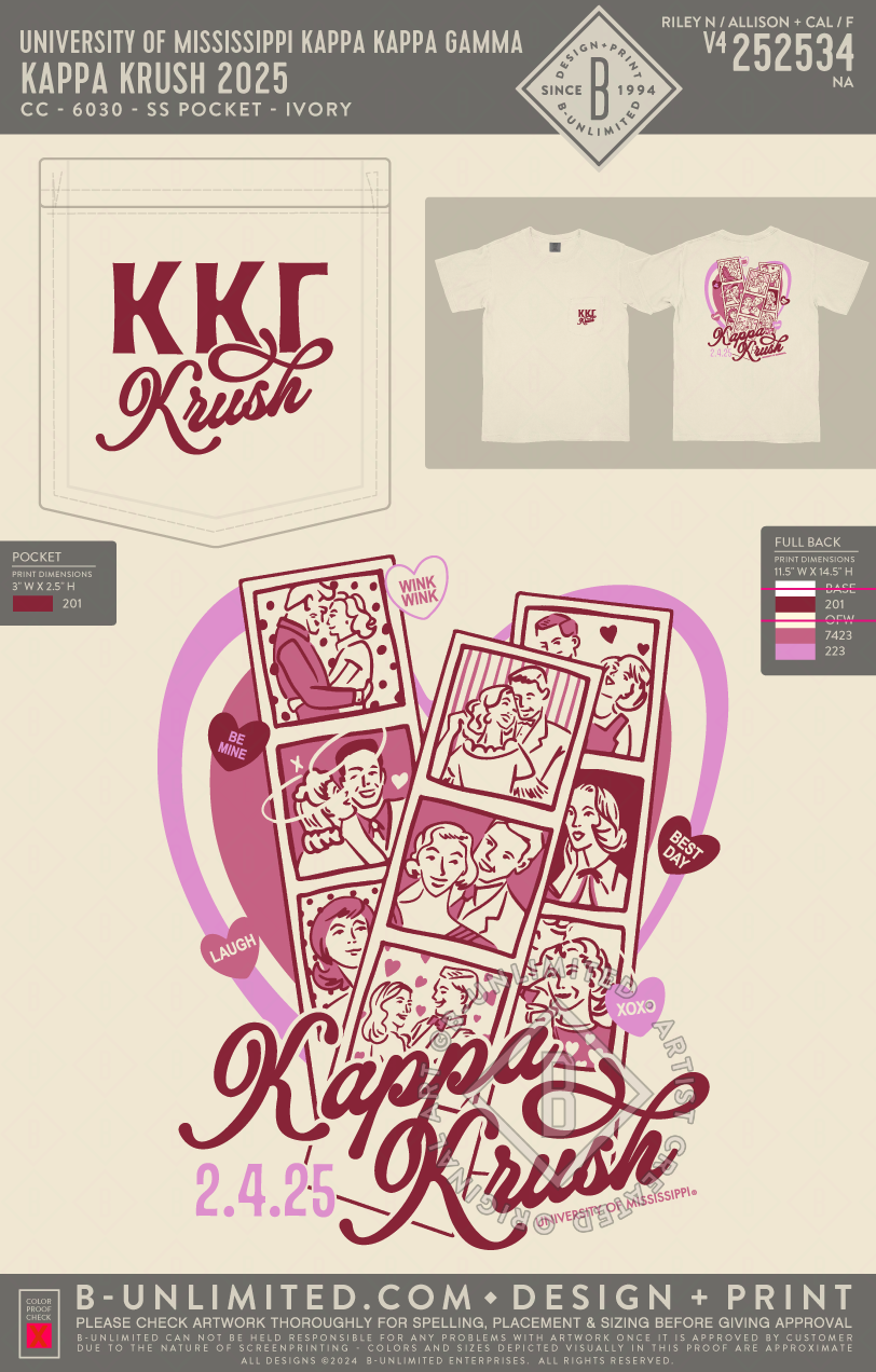Shop Kappa Kappa Gamma DAD Pocket T-shirt