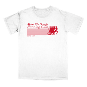 B-Greek - Running Club Short Sleeve - Alpha Chi Omega