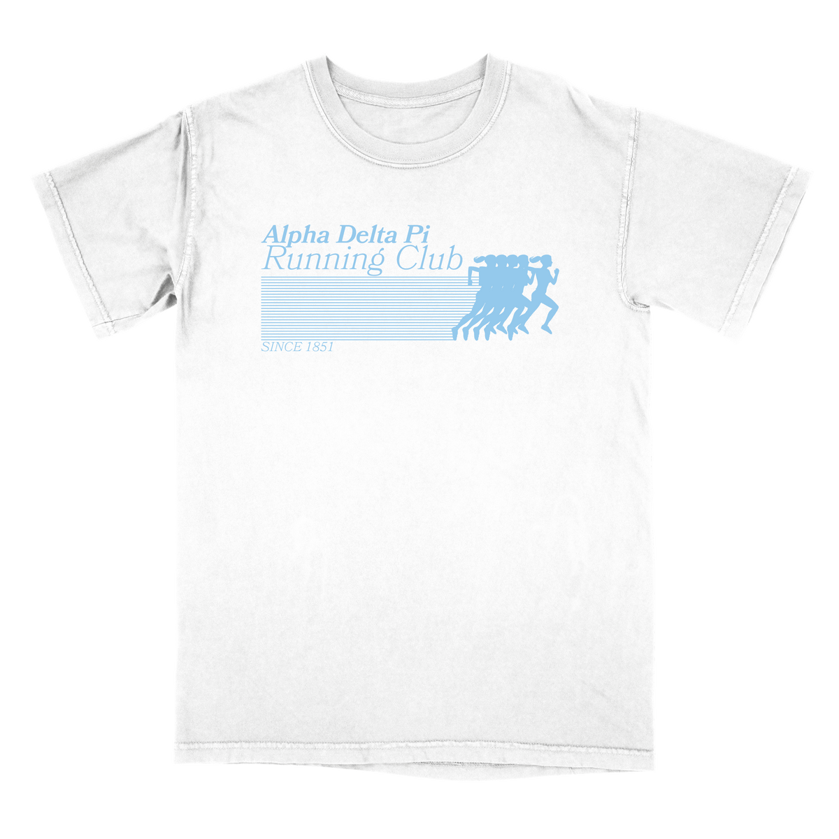 B-Greek - Running Club Short Sleeve - Alpha Delta Pi