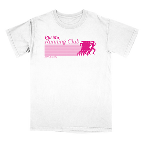 B-Greek - Running Club Short Sleeve - Phi Mu