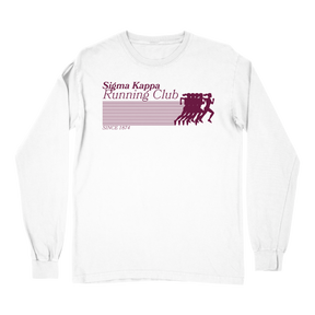 B-Greek - Running Club Long Sleeve - Sigma Kappa