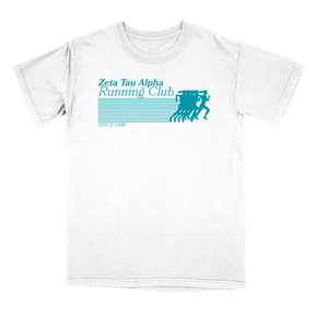 B-Greek - Running Club Short Sleeve - Zeta Tau Alpha