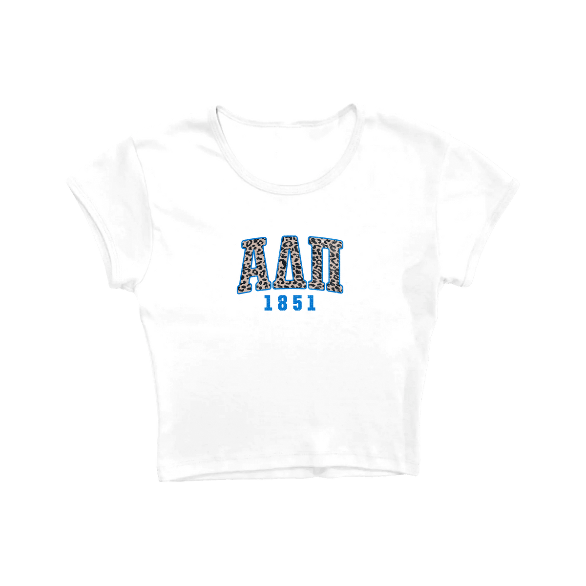 B-Greek - Cheetah Baby Tee - Alpha Delta Pi